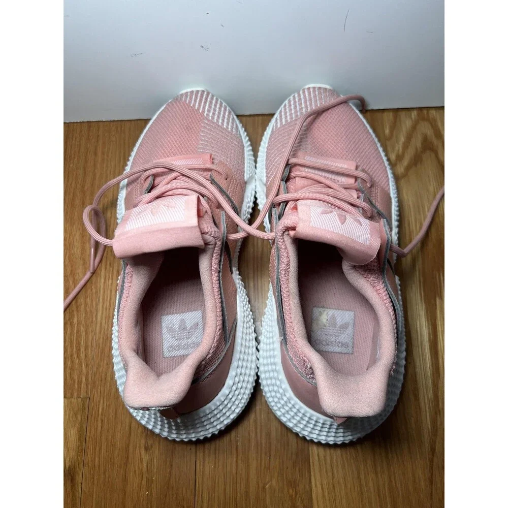 Adidas Prophere Shoes Mens Size 5 Pink Running Low Top Originals Sneakers B41881
